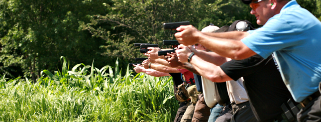 shooting a handgun for beginners